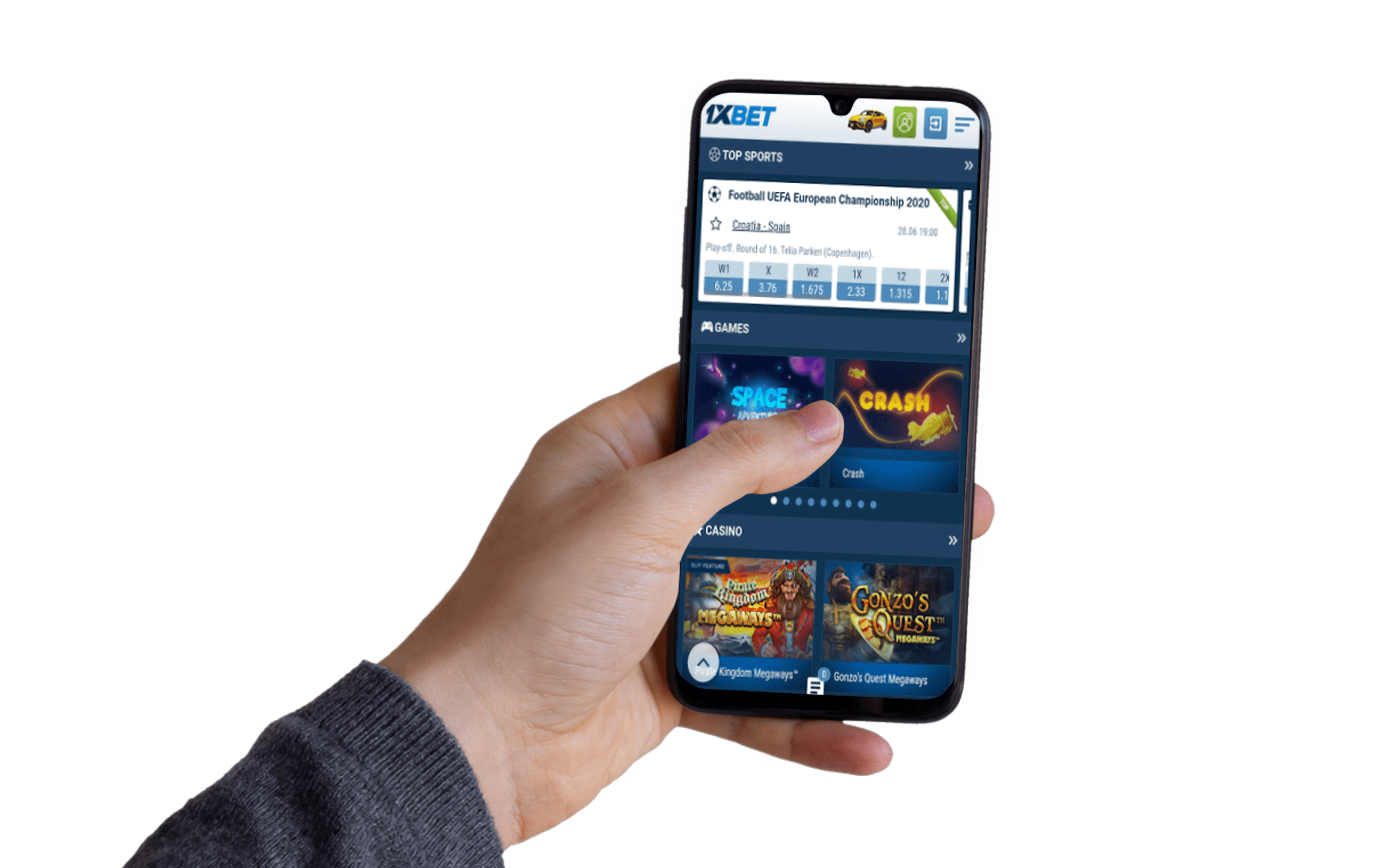 Creating personal betting account