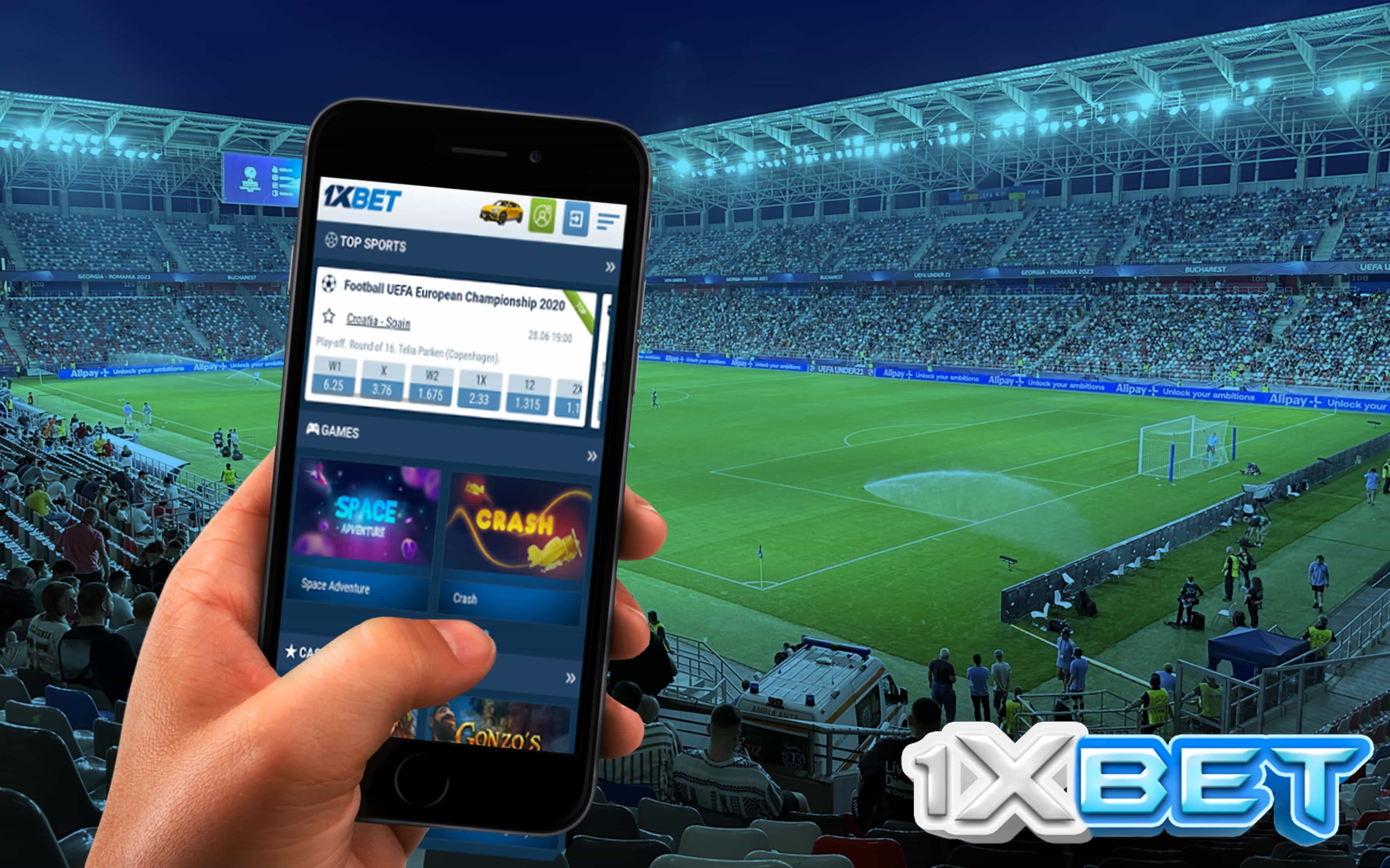 1xbet betting application