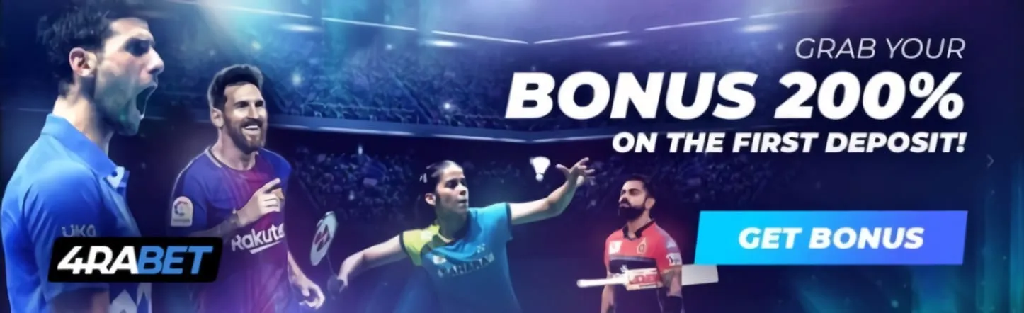 4rabet welcom bonus