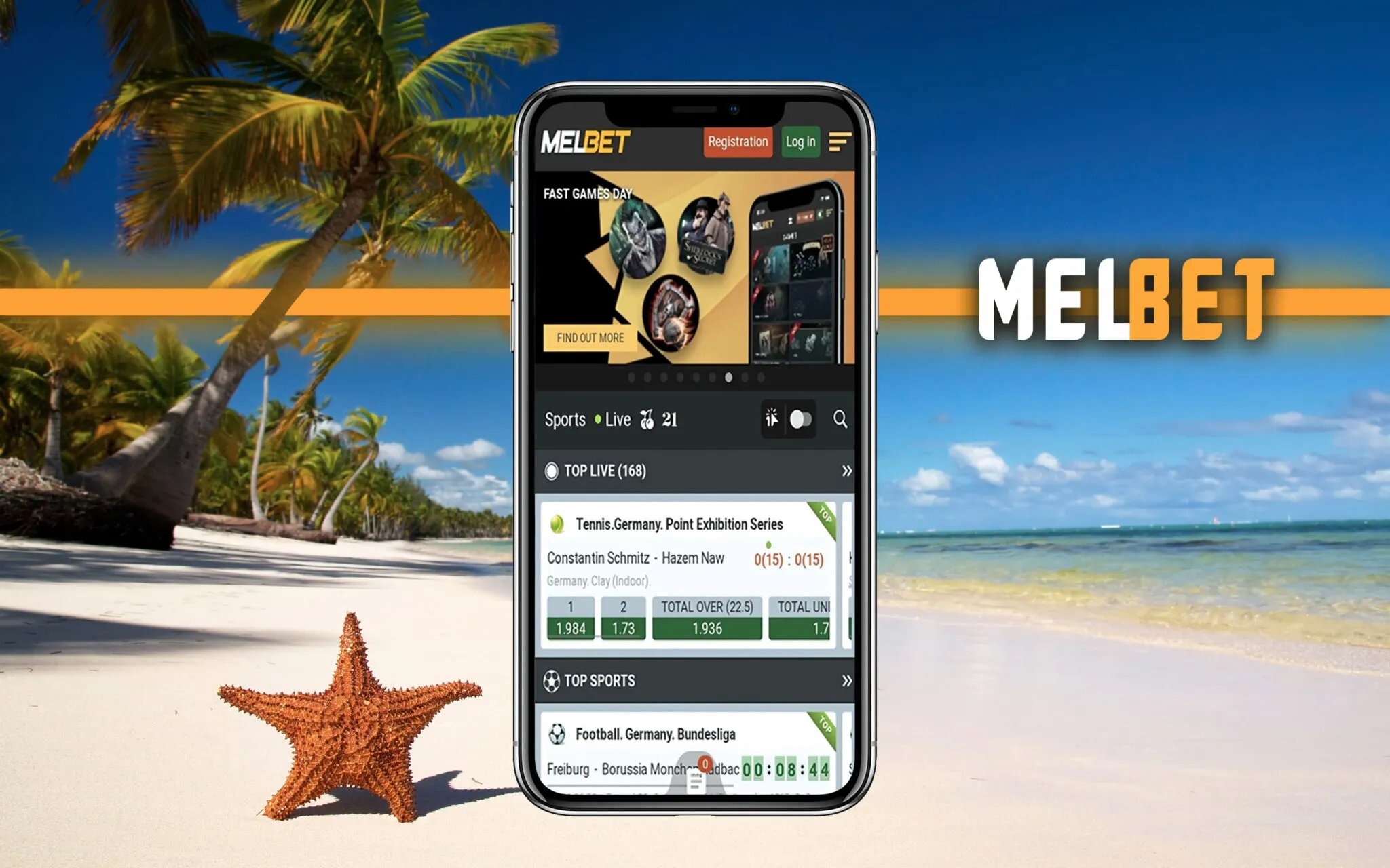Melbet betting app