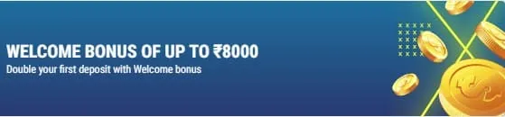 Welcome bonus parimatch